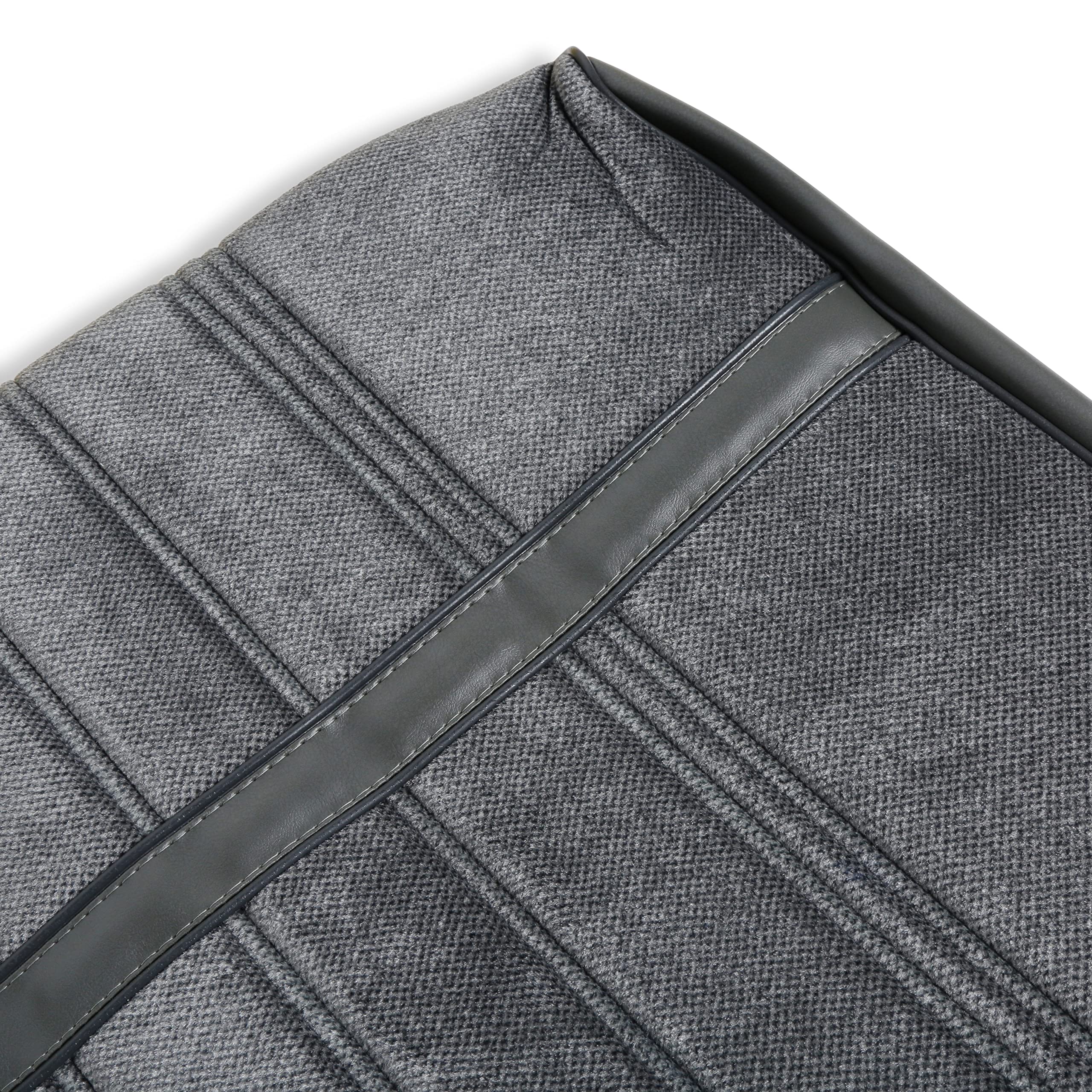 05-294 Brothers Trucks Upholstery Cloth/Vinyl Seat - Grey/Charcoal