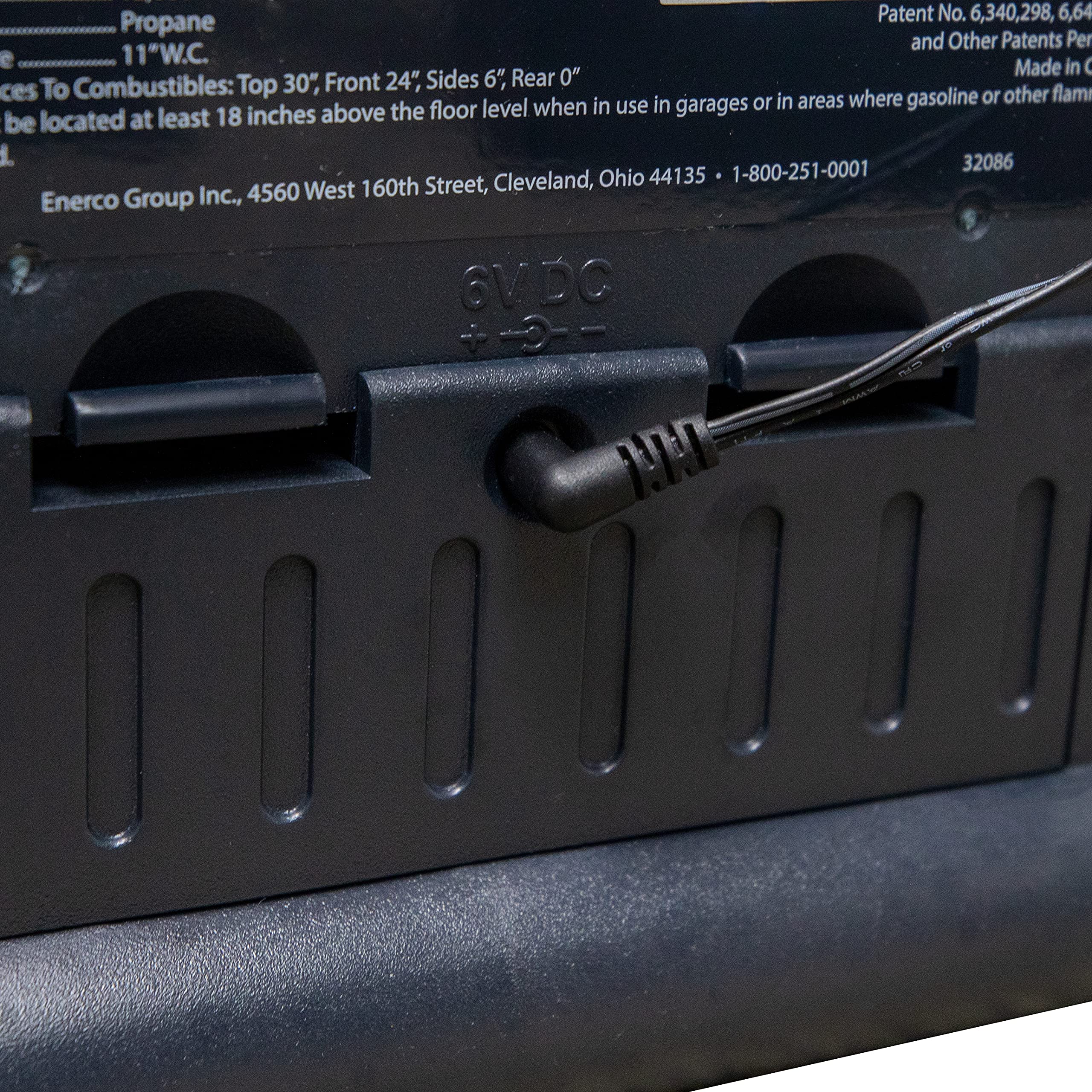 Optional Mr. Heater 6Volt Power Adapter for Big Buddy Heater