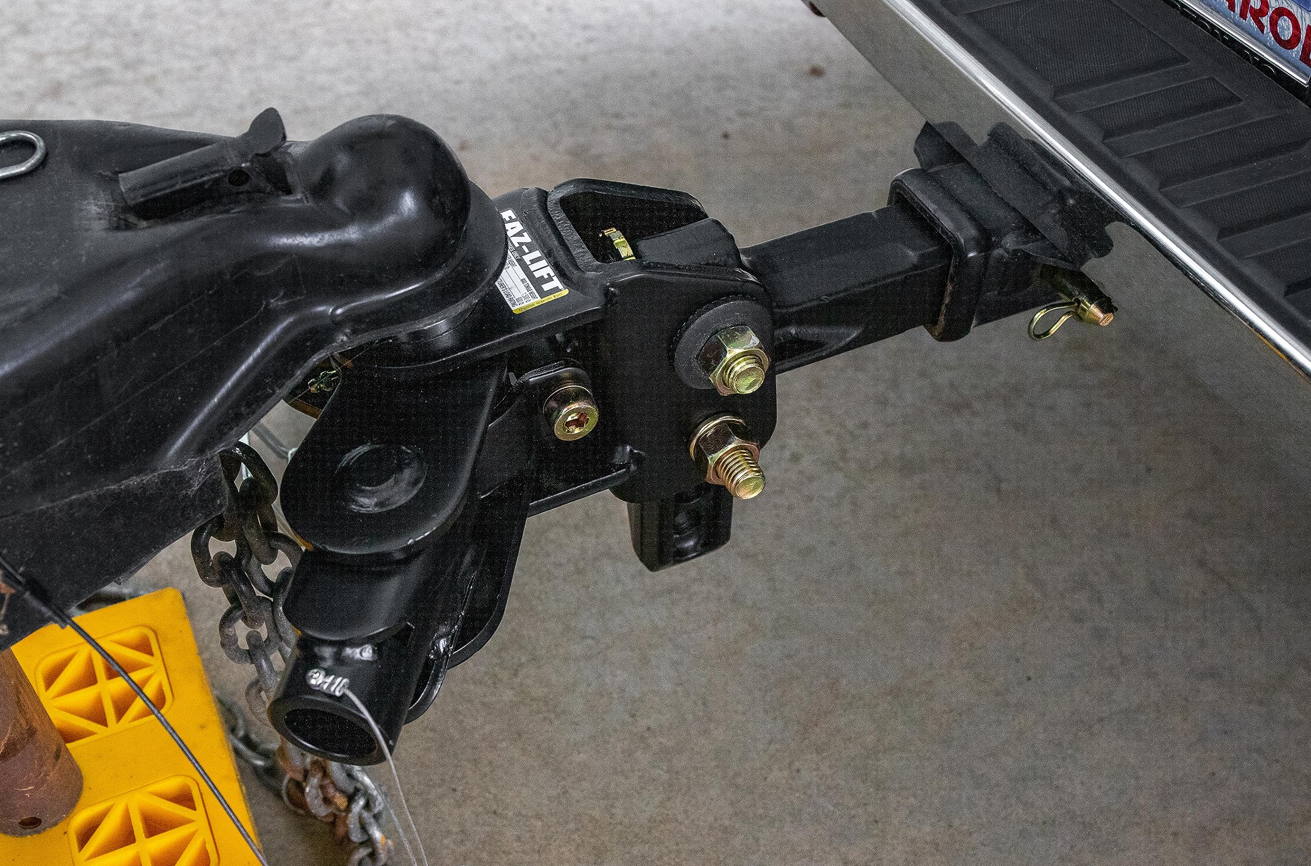 Eaz-Lift Camco TR3 1,200lb Weight Distribution Hitch Kit - Features 1,500lb Max Tongue Weight Rating, Pre-Installed 2-5/16-inch Hitch Ball, and Adjustable Sway Control - (48902)