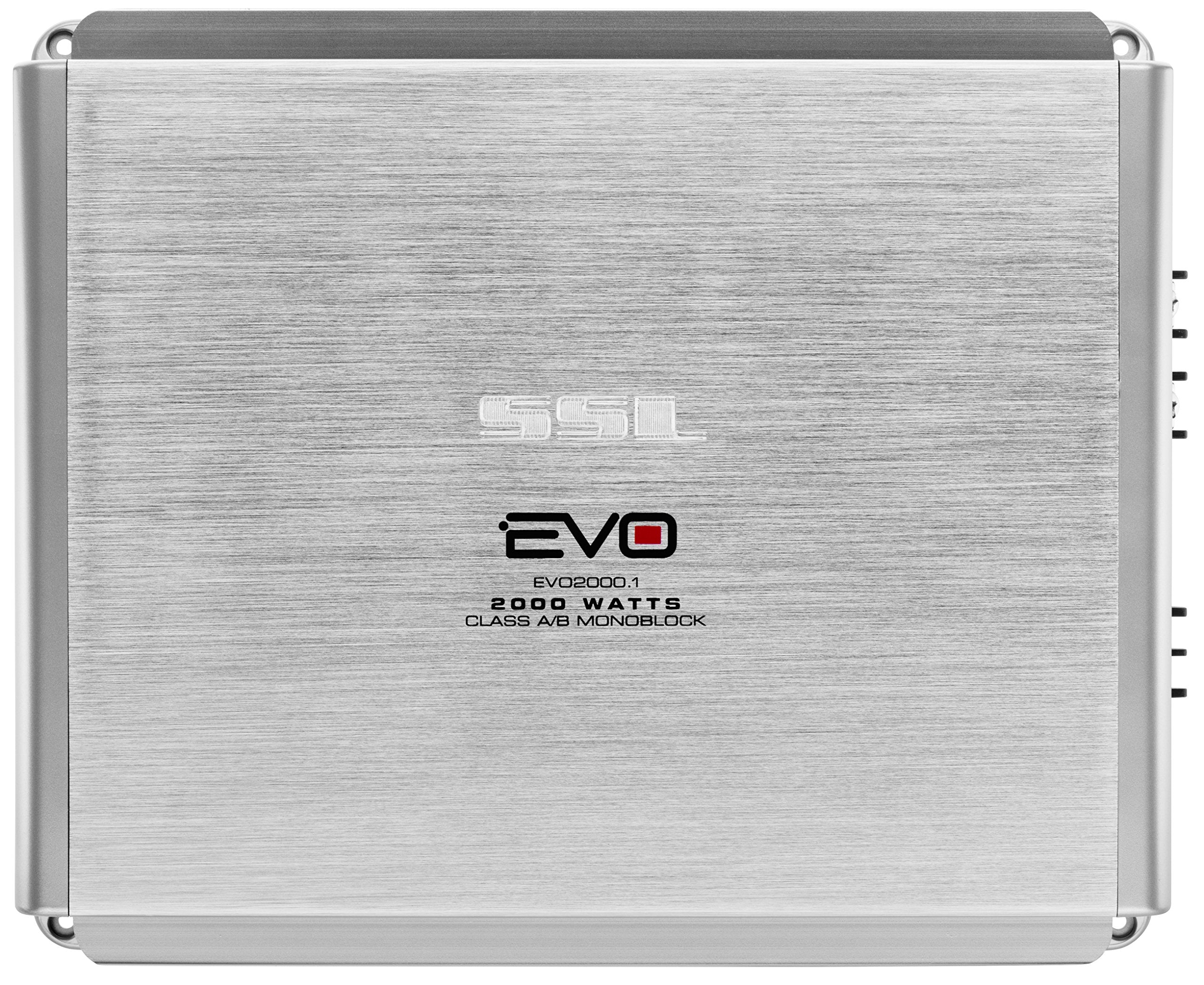 EVO2000.1 Sound Storm 2000 Watt, 2 Ohm Stable Class A/B, Monoblock, MOSFET Car Amplifier with Remote Subwoofer Control