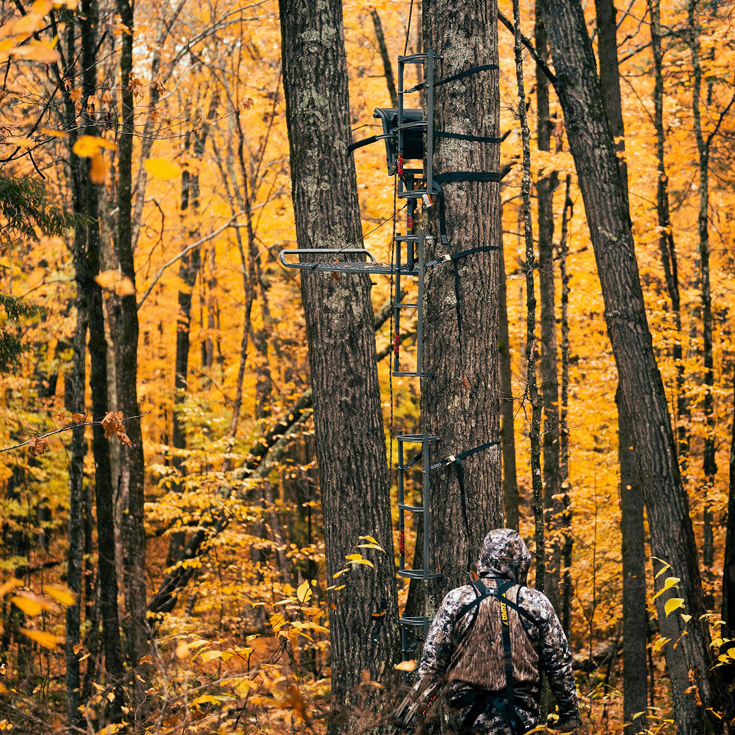 Grip Rail™ 32-Inch Climbing Aid Rivers Edge® RE727 4 Pack, Tree Stand Climbing Aid, Permanent Non-Slip Coating