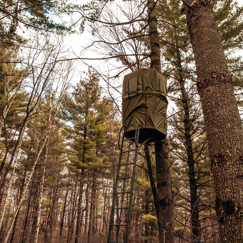 Lockdown™ 360 Roof Kit, Rivers Edge® Ladder Stand Concealment, Durable, Solution-Dyed, Fade Resistant, Easy Attachment, for Use with Lockdown™ Ladder Stands, LD703