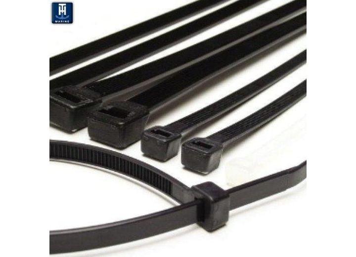T. H. Marine 100PK Cable TIE Black 7.5"