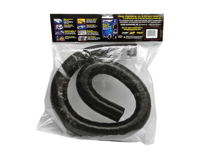 Design Engineering Cool-Tube Extreme Black 1.5" x 3' 010440 Heat Reflective Sleeve