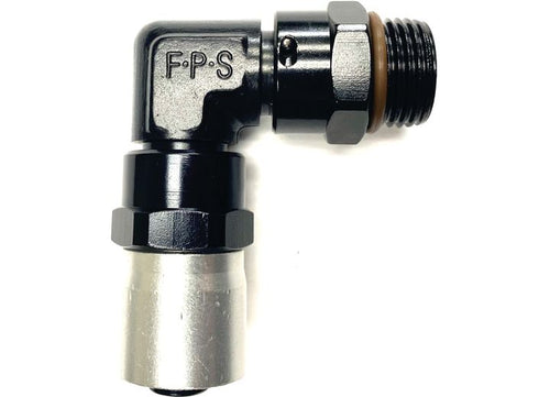 Fragola 3109709 Hose End Sport Crimp (10An 90 Degree X 8An Male Orb 3/416)